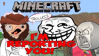 Minecraft Trolling a Squeaker 14 PART3 [upl. by Darleen]