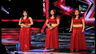 Sajda Sisters power packed feat on Aa Dekhen Zara X Factor India  Episode 29  20th Aug 2011 [upl. by Merfe]