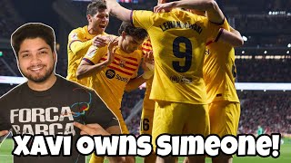 XAVI SCHOOLED SIMEONE AGAIN  LA MASIA PRODUCTS AND LEWANDOWSKI ARE WORLD CLASS [upl. by Ardnuek]