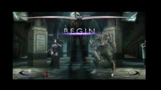 Injustice Gods Among Us Raven vs Doomsday xbox 360 ps 3 [upl. by Shaddock]