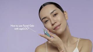 How to use ageLOC Galvanic Spa and Facial Gels [upl. by Hemetaf]