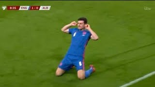 Maguire celebration  Albania Vs England [upl. by Kalagher]