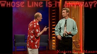 Narrate Super Market Whose Line Is It Anyway  Classic [upl. by Tocs]