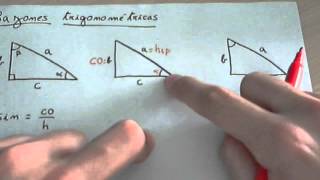 Trigonometría Explicación de las razones trigonométricas [upl. by Anitsud]