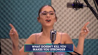 Ariana sings ‘Stronger What Doesnt Kill You’ on That’s My Jam [upl. by Rafaelita548]