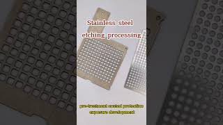 Stainless steel etching processing metaletching etching [upl. by Terence460]