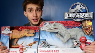 Indominus VS TRex  Hasbro Review and Unboxing [upl. by Lucia324]