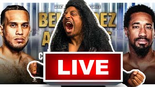 David Benavidez Vs Demetrius Andrade  LIVE COMMENTARY [upl. by Auhsohey]