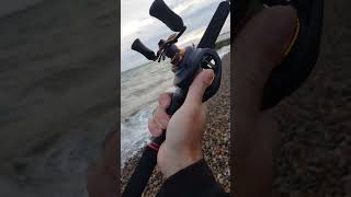 Fishing casting with Penn fathom 300 and Penn slow jigging rod 300 model [upl. by Eniahs]