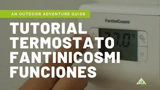 Termostato FantiniCosmi Funciones [upl. by Krysta582]