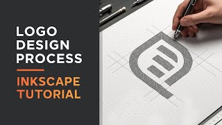 Inkscape Tutorial  Logo Design Process  Start to Finish [upl. by Rurik]