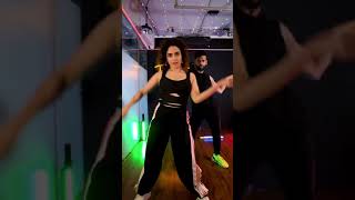 Sanya malhotra Come Back With SHAZEB SHEIKH  Oo Antava Unique Dance Goes Viral dance Shorts [upl. by Godewyn]