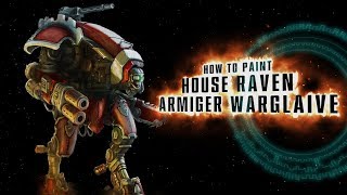 How to paint House Raven Armiger Warglaive [upl. by Root783]