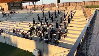 Canutillo High School Marching Band 2024  Fight Song at Montwood [upl. by Ajna]