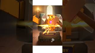 Opening legendary chest in COC  clashofclans [upl. by Shuma979]