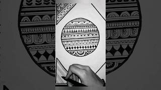 how to draw mandala drawing 💫beginnersmandalamandalaartartsketchpaintingdrawingviraltrending [upl. by Pilloff]