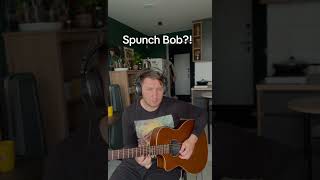 Spunch bob как оказалось очень простая тема guitar acoustic acousticguitar spunchbob [upl. by Ninos207]