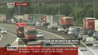 Baisse de la limitation de 90 à 80 kmh [upl. by Kaden]