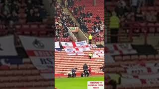 Bristol Rovers Fans Travel 185 miles to watch Barnsley Fc V Bristol Rovers Fair play bristolrovers [upl. by Susana]