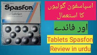 Tablet spasfonUsesdosagepriceReview in urdu hindi [upl. by Alyehs]