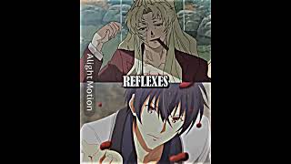 Balalaika vs Anos edit animeedit whoisstrongest blacklagoon misfitofdemonkingacademy [upl. by Eseekram706]