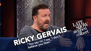 Ricky Gervais And Stephen Go HeadToHead On Religion [upl. by Assylem]