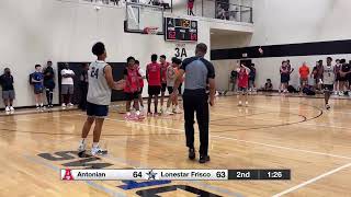 Antonian vs Lonestar Frisco HS [upl. by Camarata]