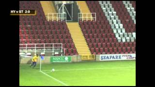 Hayes amp Yeading v Staines Town  HIGHLIGHTS  2nd October 2012 [upl. by Alletniuq]