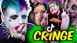 GOTH REACTS TO EPIC TIKTOK CRINGE [upl. by Ardiek]