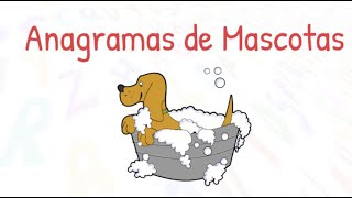 Anagramas de Mascotas  Anagrama de Animales  Desafío de anagramas [upl. by Daas262]