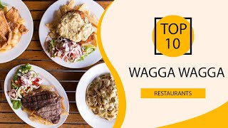 Top 10 Best Restaurants to Visit in Wagga Wagga  Australia  English [upl. by Bartlet]