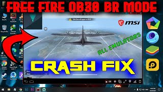 How To Fix Free Fire OB30 Update Battle Royale Crash Problem For All Emulators [upl. by Adnamahs680]