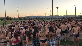 Undie Run Colorado State University 2017 [upl. by Grussing]