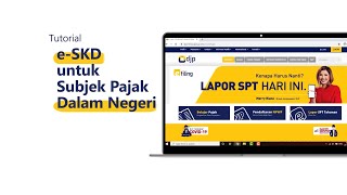 eSKD SPDN Surat Keterangan Domisili Subjek Pajak Dalam Negeri [upl. by Namyw]