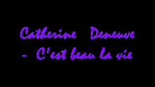 Catherine Deneuve  Cest beau la vie Potiche BO [upl. by Laeria]