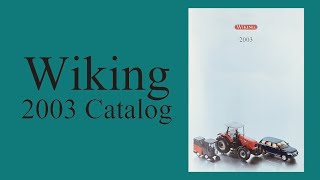 WIKING Katalog 2003 Catalog [upl. by Larsen16]