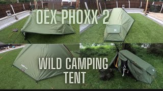 OEX PHOXX  V2  great wild camping Tent [upl. by Murton]