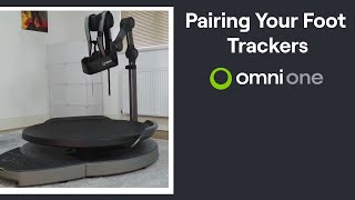 How to Pair the Omni One Foot Trackers [upl. by Teerpnam580]