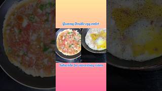 Fluffy Omelette vs Plain pepper omlet  Healthy amp Delicious Breakfast shorts youtubeshorts viral [upl. by Sherborne]