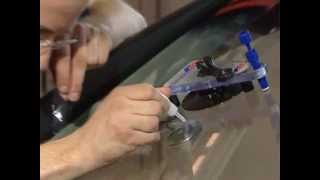 Windshield crack repair  opravy prasklin autoskel [upl. by Ardeid980]