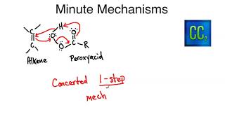 Minute Mechanisms  Alkene Epoxide Formation [upl. by Imoyaba]