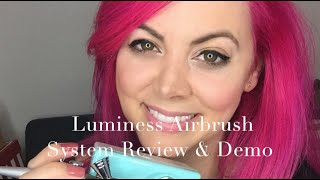 Luminess Air Airbrush Makeup System Review amp Demo [upl. by Elvis799]