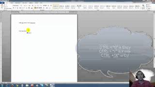 Copy Cut and Paste Tutorial for Beginners using Windows [upl. by Flann]