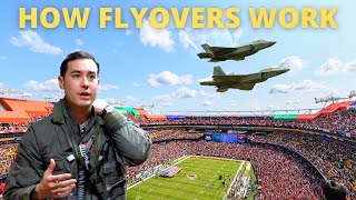 USAF Fighter Pilot on How Flyovers Work [upl. by Sualokin]