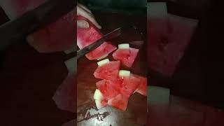 🍉🍉🍉watermelon easy cutting shorts fruitscutting food kitchen youtubeshorts [upl. by Nerol]