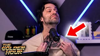 Chris DElia Shows Off His New Tattoo [upl. by Rizzo]