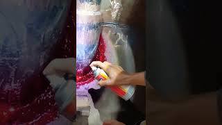 Dye penetrating test part 1 shortvideo viral ship sealife dockyard piper repair hardwork [upl. by Noira]