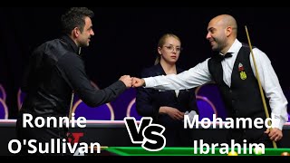 African Snooker Champion  Ronnie OSullivan vs Mohamed Ibrahim [upl. by Llehcram]