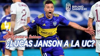 LUCAS JANSON PODRÍA SER REFUERZO DE UNIVERSIDAD CATÓLICA  La Previa vs Ñublense [upl. by Ostap]