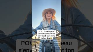 Aucun chapeau n’a été maltraité 😂 🤠 youtubeshorts newmusic clip countrymusic humour [upl. by Ahsiret]